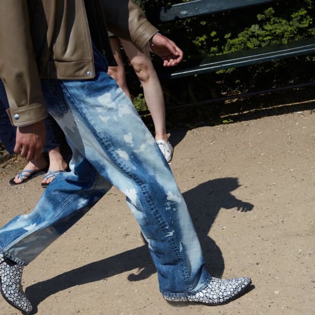 [32 x32] sunflower loose denim bleached