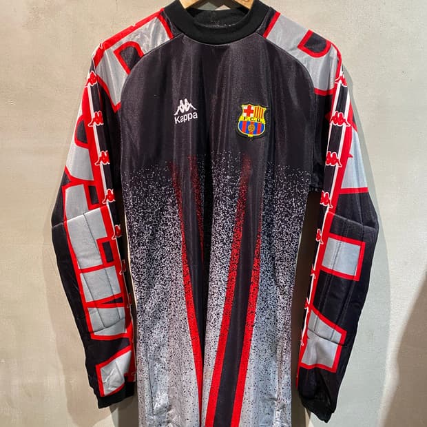 96-97 바르셀로나 바이아 골키퍼 긴팔 유니폼