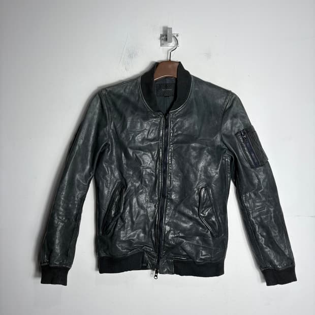 Nano universe 나노 유니버스 소가죽 자켓