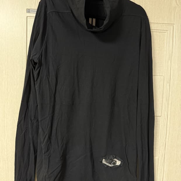 릭오웬스 티셔츠 터틀넥