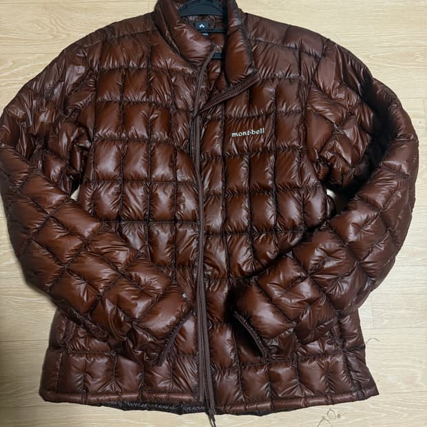 몽벨 플라즈마1000 다운자켓 브라운L