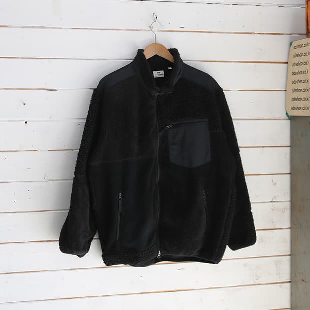 (착용컷) 유니클로 x 엔지니어드 가먼츠 플리스 자켓 (남성용 103)