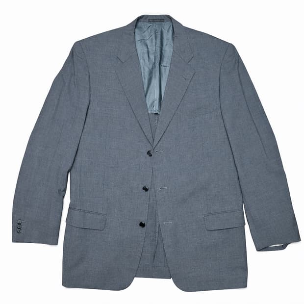 빈티지 일본 3버튼 울블레이저