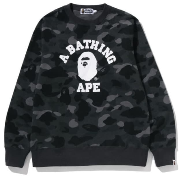 베이프 흑계 맨투맨