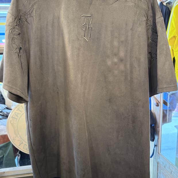 jk.ptwso 벨벳 피그먼트 반팔티