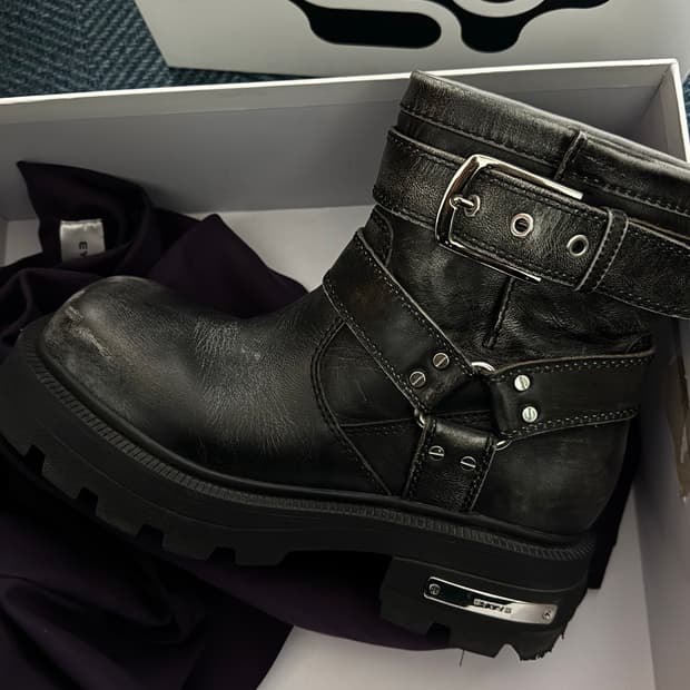 카우레더 이티스 도미니크 빈티지블랙 43사이즈 275-280