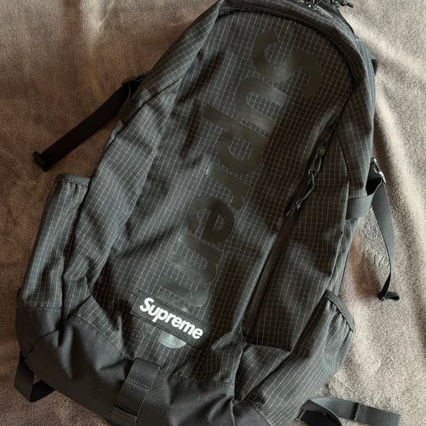 슈프림 24ss 백팩 블랙