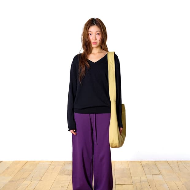 coyseio038 soft sweat pants purple S