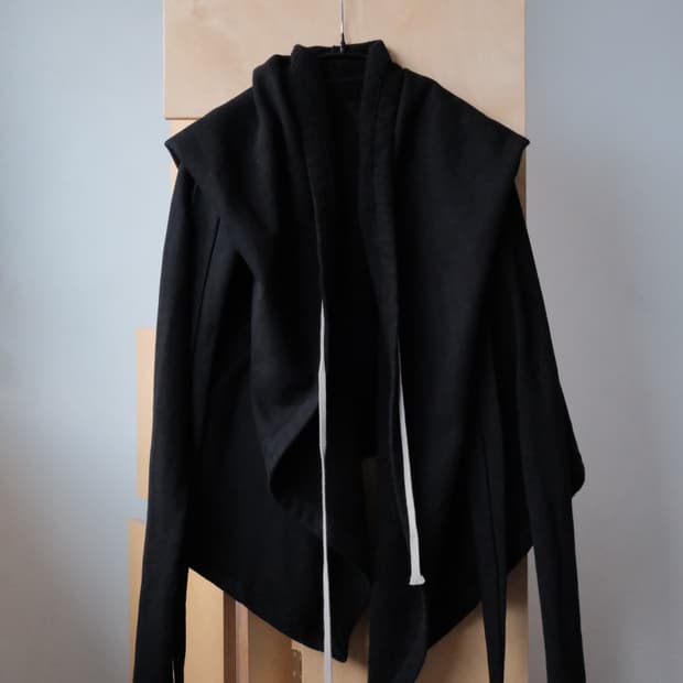 Rick Owens DRKSHDW Cape Hoodie