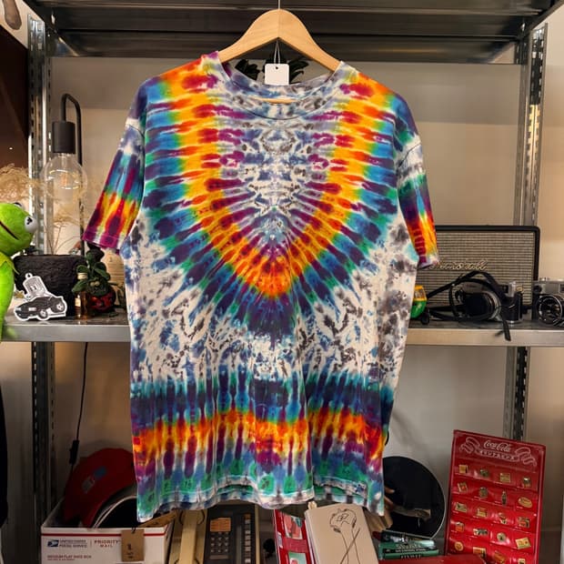 90년대 싱글스티치 타이다이 티셔츠