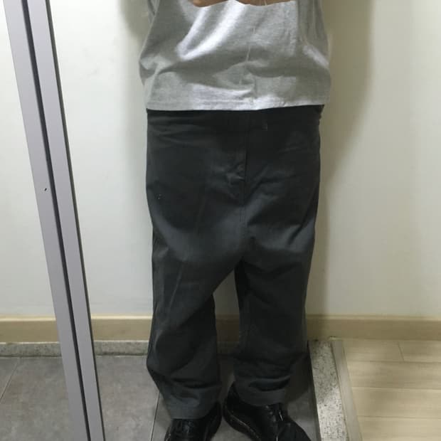 꼼데가르송 사루엘 팬츠