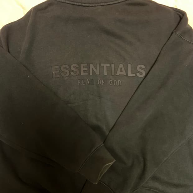 피어오브갓 에센셜 기모반집업 XL