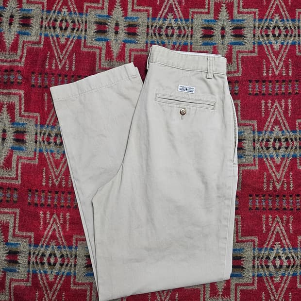 29)90s Polo ralph lauren 투턱 치노 팬츠 
