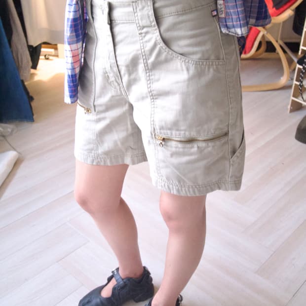 [ralph lauren] zip detail cargo short