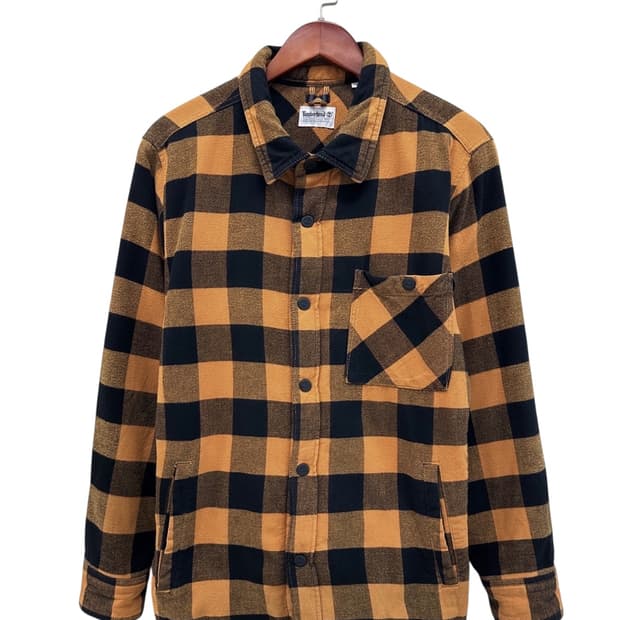 팀버랜드 기모 체크셔츠 (XL)