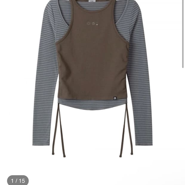 어스지구 트윈 레이어드 롱슬리브