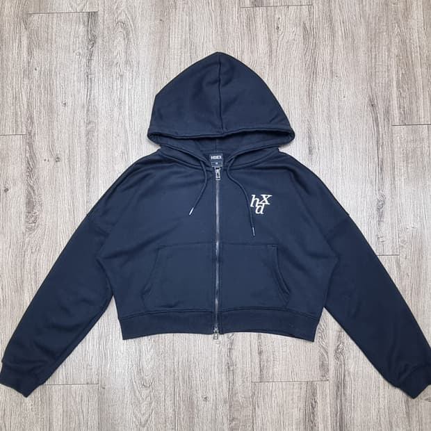 HDEX 에이치덱스 엠보자수 후드 집업 M _ 여성