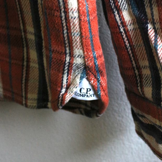 90s 씨피컴퍼니 헤비 코튼 셔츠