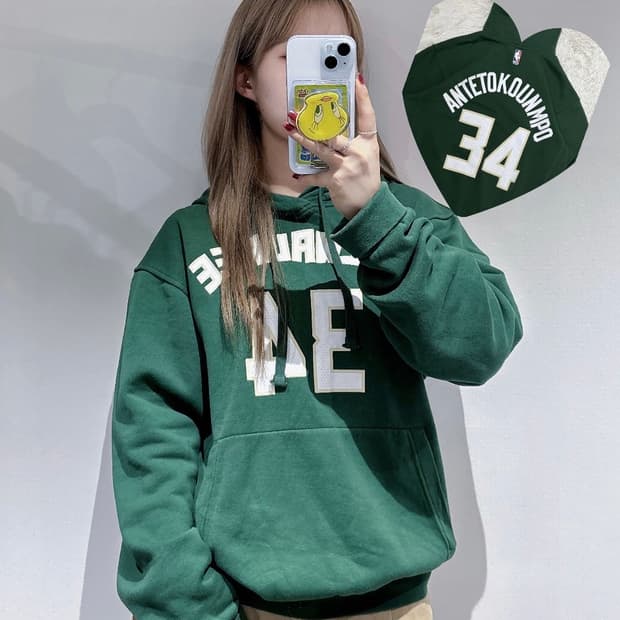 나이키 NBA 빅로고 후드