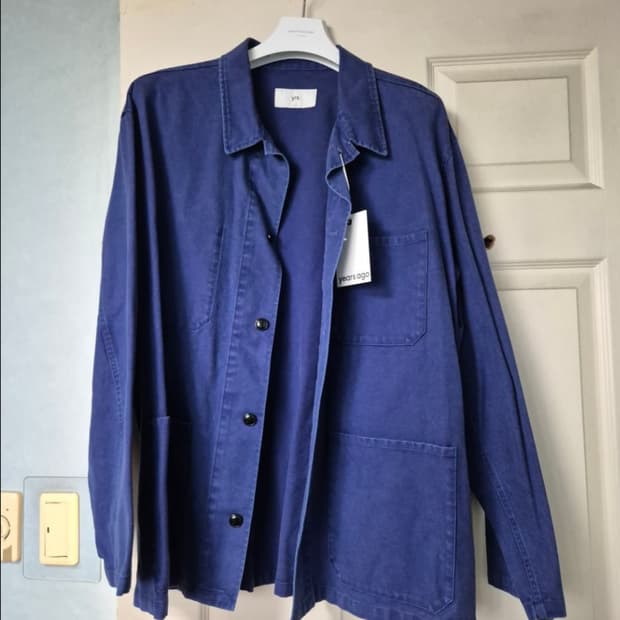 이얼즈어고 프렌치 워크자켓 블루 L사이즈(105) 판매