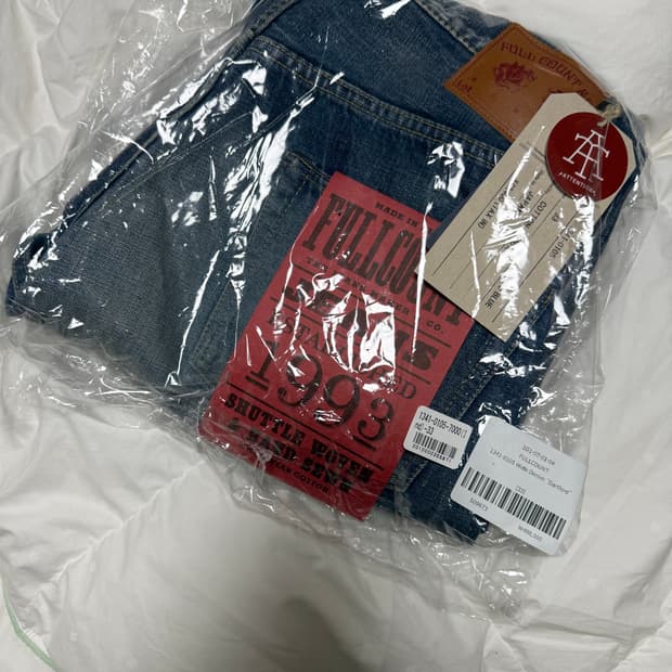 풀카운트 0105 다트포드 33사이즈 새상품