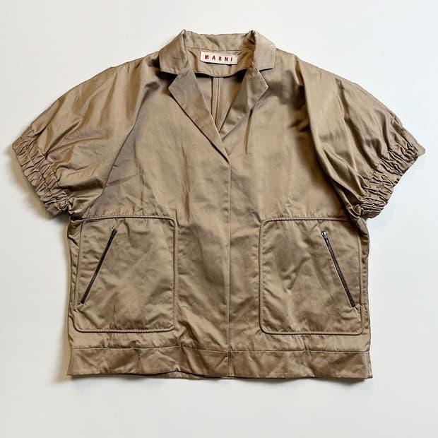 마르니 Marni 오버 퍼티그 하프 자켓 PR1806