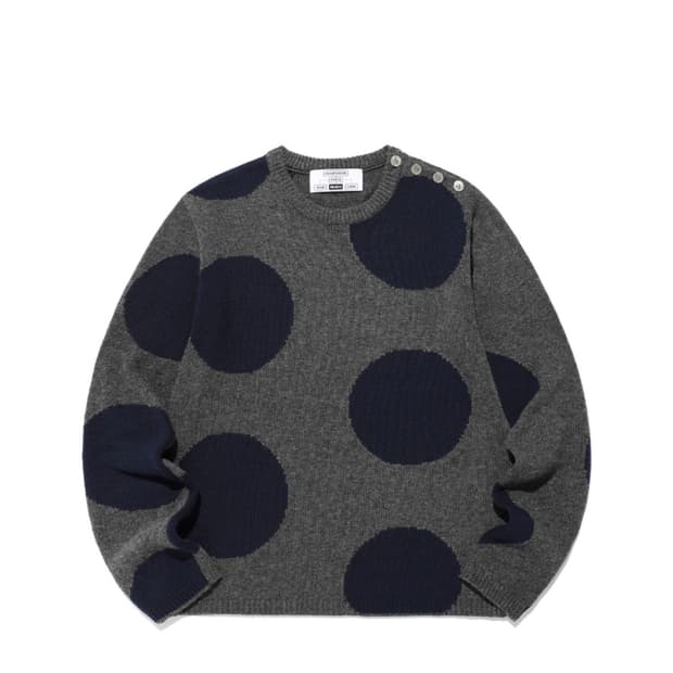 나이스고스트클럽 도트 니트