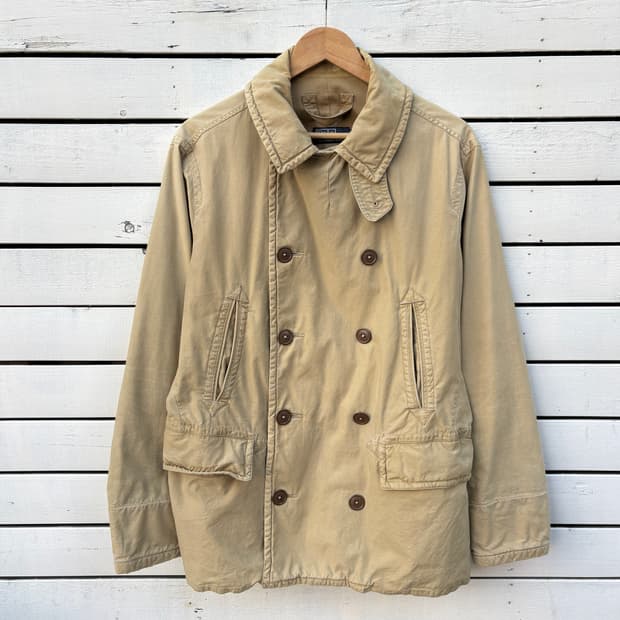 Polo 폴로 코튼 피코트 자켓