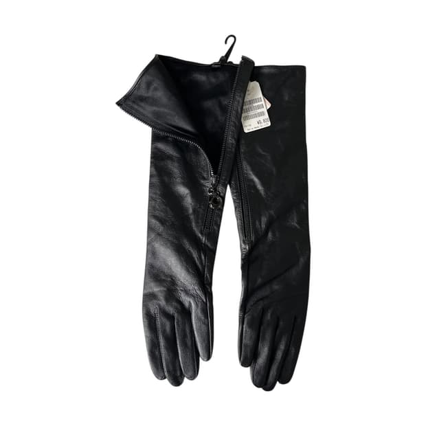 [JPN] 빈티지 레더 롱 장갑 (새상품)