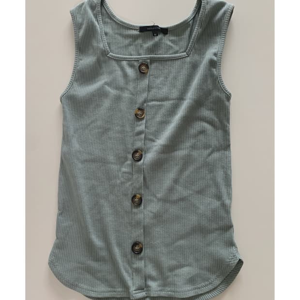 AQUA HISTORY sleeveless top 일본빈티지 민소매 나시