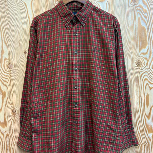 폴로 랄프로렌 타탄 체크셔츠