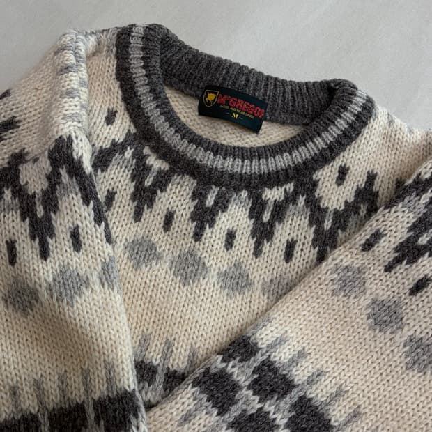 맥그리거 빈티지 니트