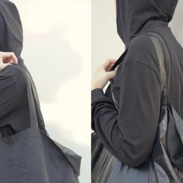 머듈 라운지백 블랙