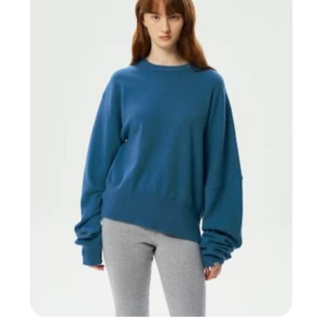 EXTREME CASHMERE Dia Sweater Agua
