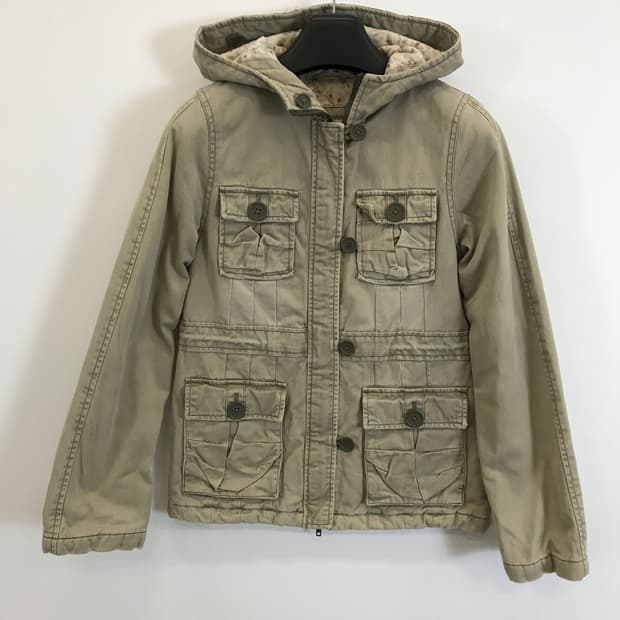 아베크롬비 Y2K 빈티지 워시드 후드점퍼 [여성L]