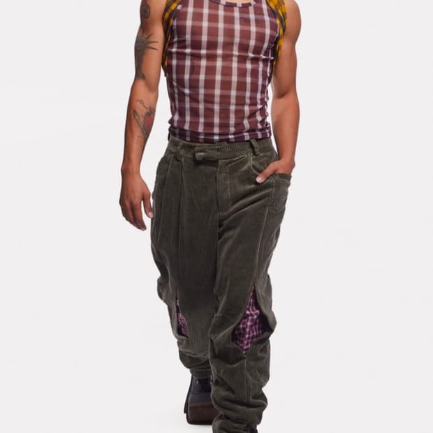 바라간 코듀로이 팬츠