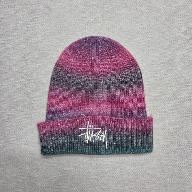 Stussy 스투시 스트라이프 비니