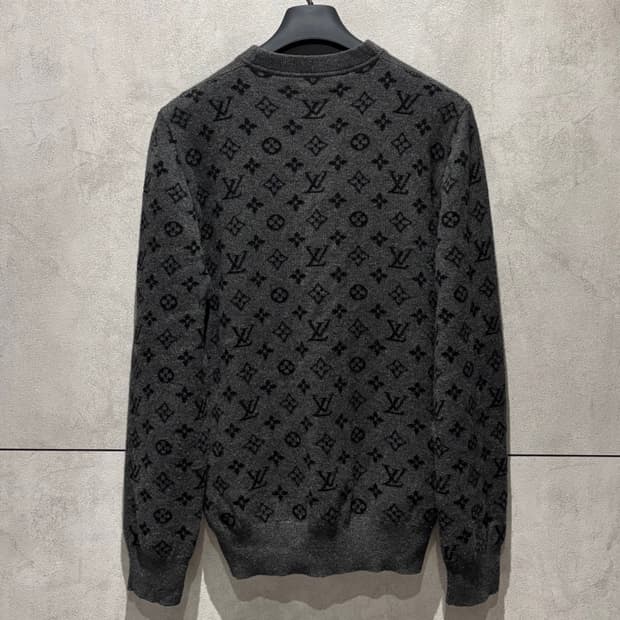 [M size] 루이비통 모노그램 하프앤하프 니트