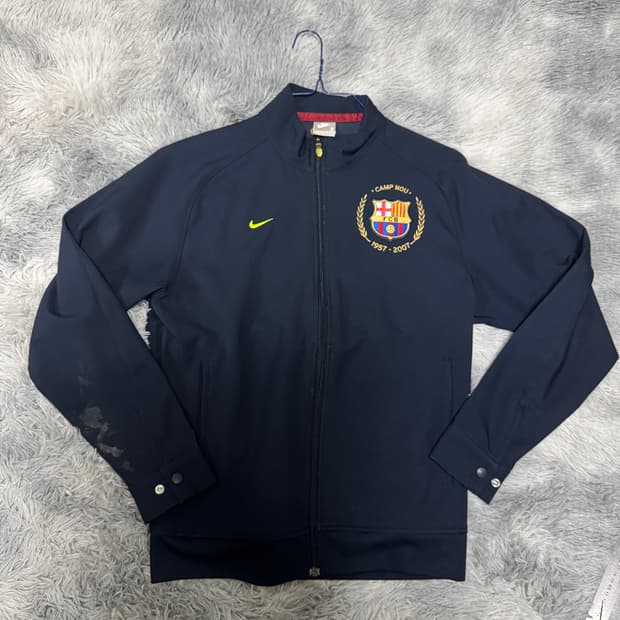 나이키 바르셀로나 집업져지 S사이즈 