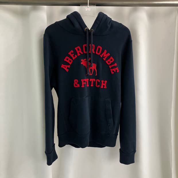 아베크롬비 네이비 후드티 L