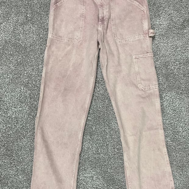 자라 카펜터팬츠 더스트 핑크