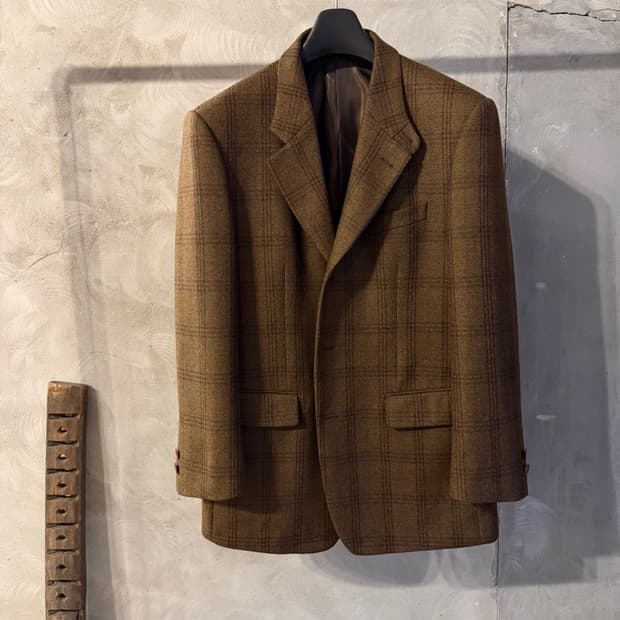 킨록앤더슨 트위드 스포츠코트 남성105