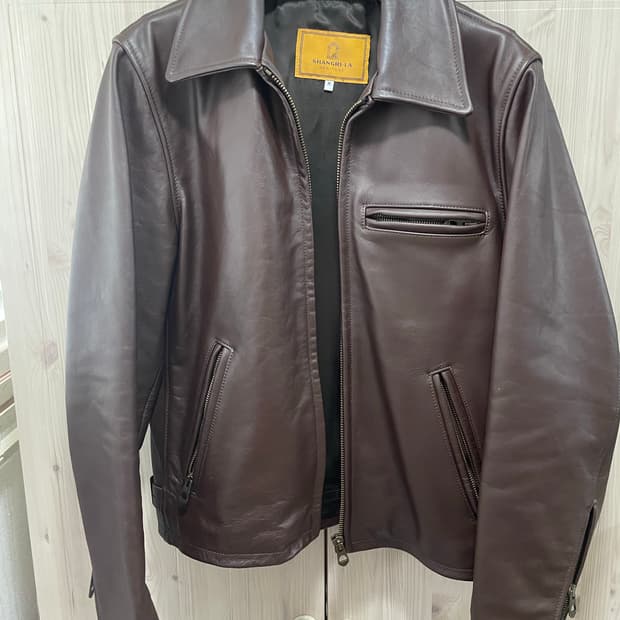 샹그릴라헤리티지 가죽자켓 M