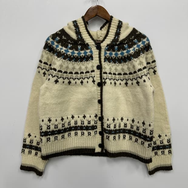 빈티지 노르딕 가디건
