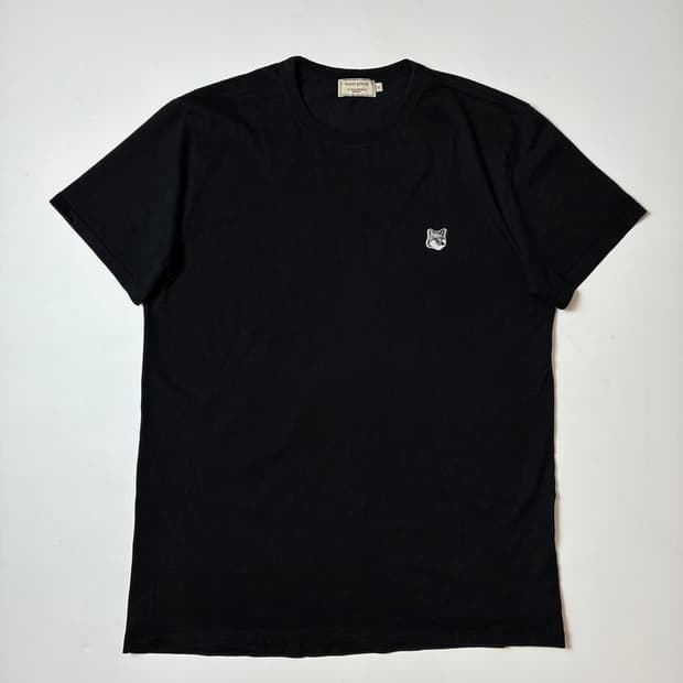 메종키츠네 베이직 폭스 헤드 반팔 티셔츠 PN9085