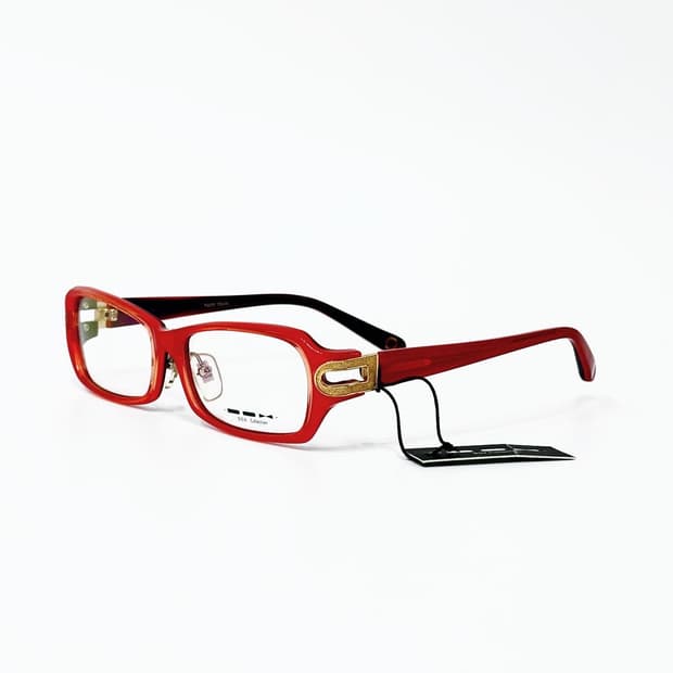 DOX 레드 뿔테 데드스탁 빈티지안경