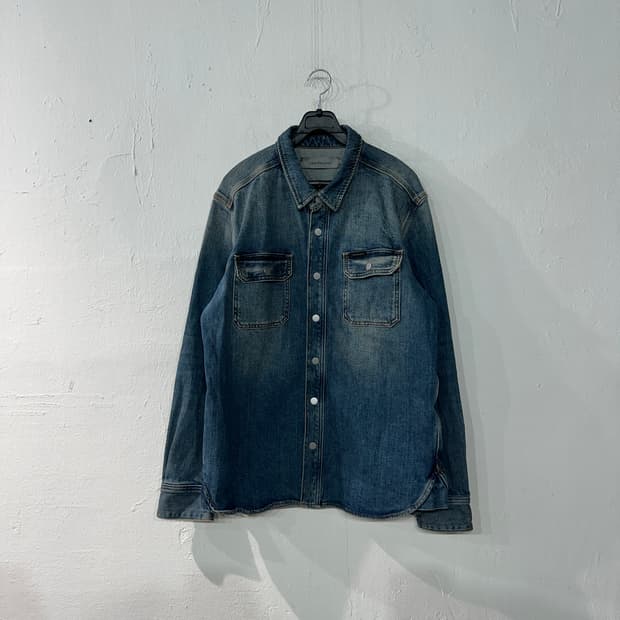 CK 캘빈클라인 데님 청남방 L