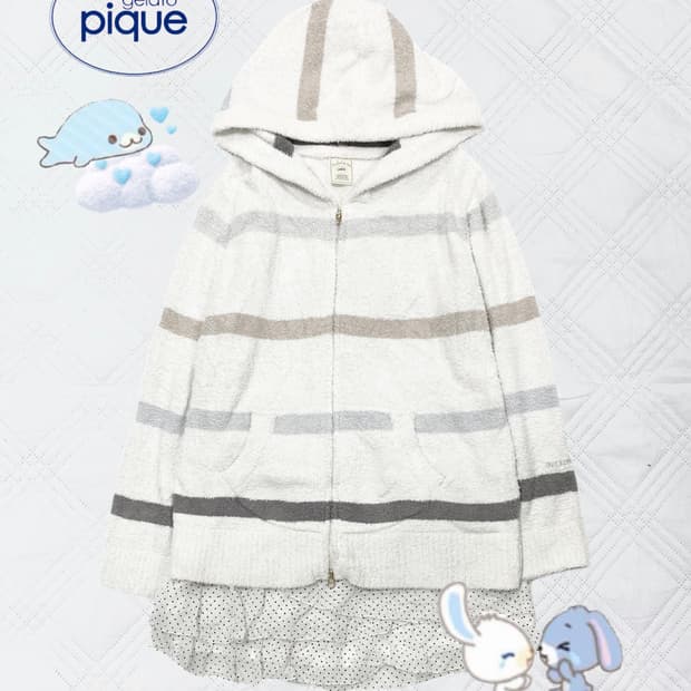 ꒰ঌ 젤라또피케 구름초코 맛 후드집업 ໒꒱