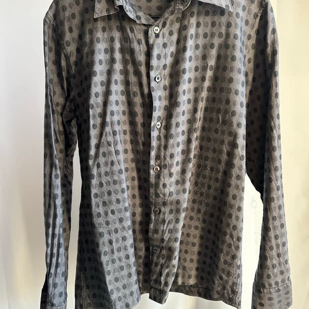 장폴고티에 옴므 도트 패턴 셔츠