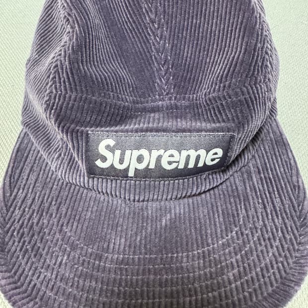 슈프림 코듀로이 캡